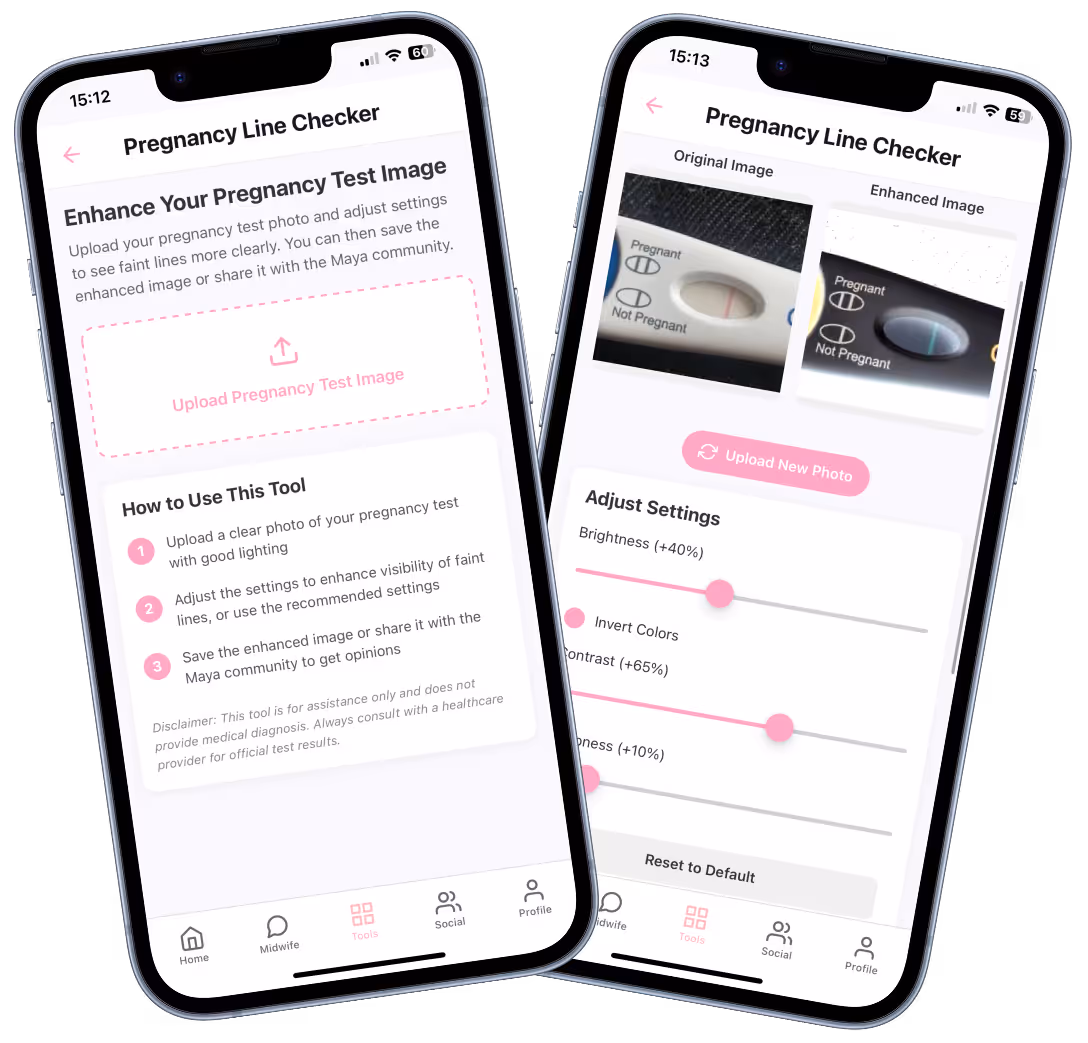 AI Pregnancy Test Line Checker