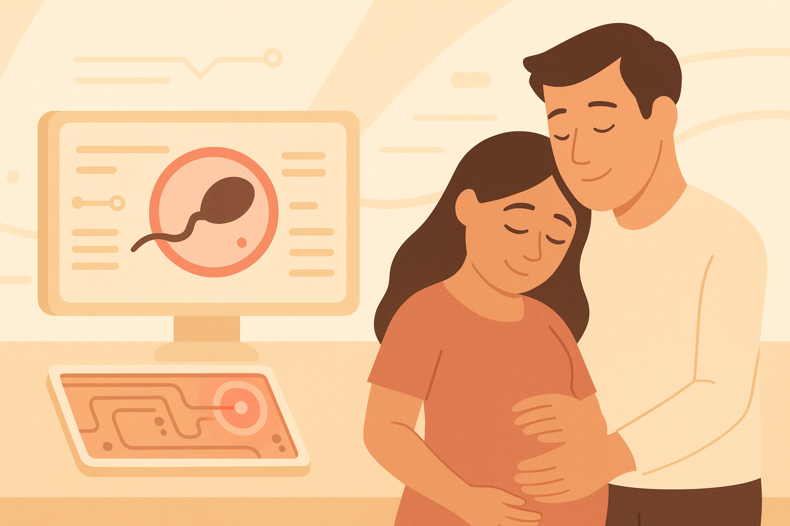 Earlier this year, we shared the story of a couple who finally conceived after nearly twenty years of infertility, thank